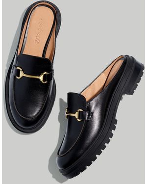 MW The Bradley Hardware Lugsole Loafer Mule - Black