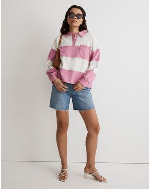 MW Striped Rugby Polo Shirt - Multicolour