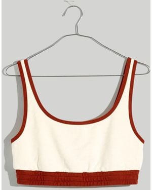MW L Sweatshirt Bralette - Brown