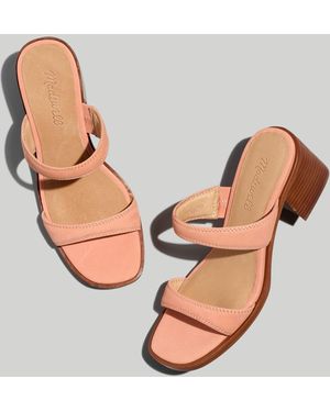 MW The Saige Double-Strap Sandal - Grey