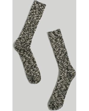 MW Marled Crew Socks - Metallic
