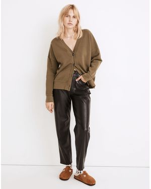 MW (Re)Sourced Cotton Cardigan Sweatshirt - Natural