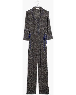 MW Sessun&Trade; Floral Nao Jumpsuit - White