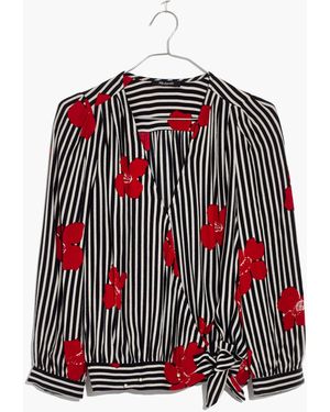 MW Wrap Top - White