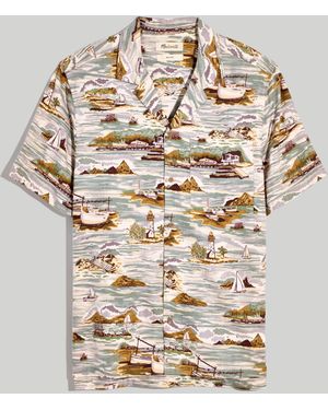 MW Boxy Short-Sleeve Shirt - Grey