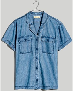 MW Denim Camp Shirt - Blue