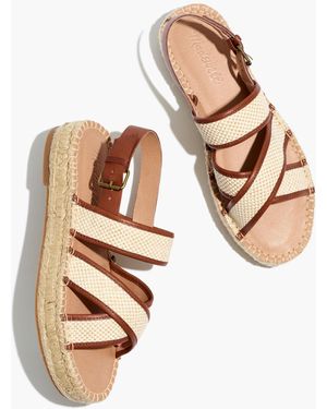 MW The Julie Espadrille Sandal - Natural