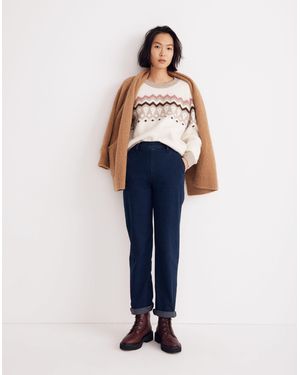 MW Fair Isle Markham Pullover Jumper - Blue
