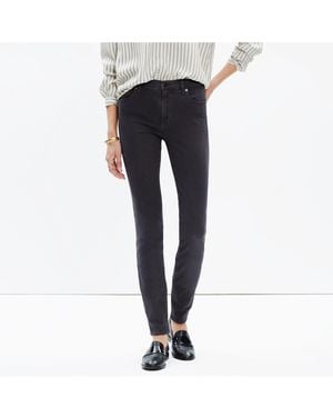 MW "9" High-Rise Skinny Jeans: Garment-Dyed Edition" - Blue