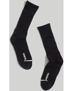 MW L Cloudlift Crew Socks - Black