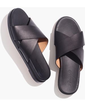 MW The Louisa Crisscross Slide - Blue