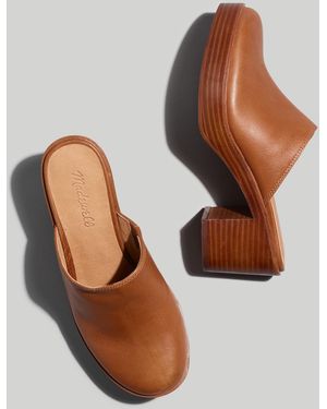MW The Janeen Platform Mule - White