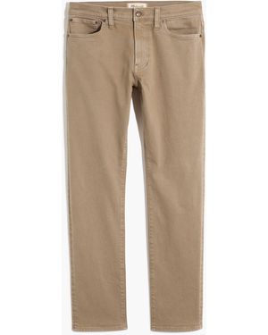 MW Garment-Dyed Slim Jeans - Black