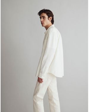 MW The Vintage-Worn Oxford Shirt - White