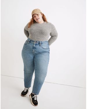 MW The Plus Curvy Perfect Vintage Jean - Blue