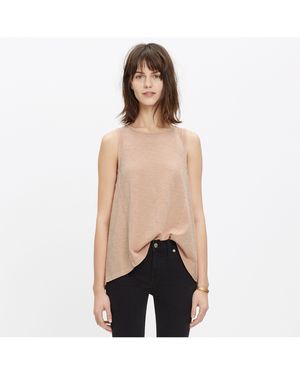 MW Forward-Seam Slub Tank - Natural