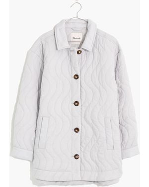 MW Quilted Belrose Shirt-Jacket - Natural