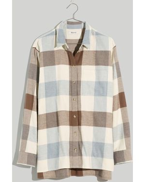 MW Flannel Hartfield Shirt - White