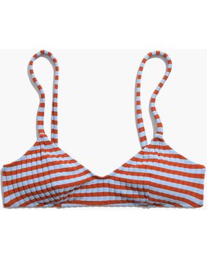 MW Solid &Amp; Striped&Reg; Rachel Bikini Top - White