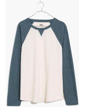 MW L Skyterry Baseball Tee - Grey