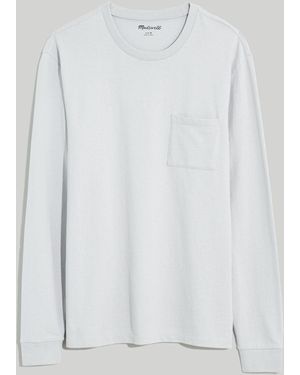 MW Relaxed Long-Sleeve Tee - White