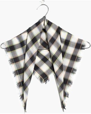 MW Fringed Organic Cotton Bandana - Multicolour
