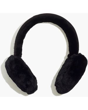 MW Emu Australia&Reg; Angahook Shearling Earmuffs - Black