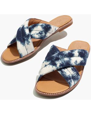 MW The Skyler Slide Sandal - Blue