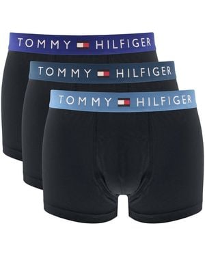 Tommy Hilfiger Underwear 3 Pack Trunks - Blue