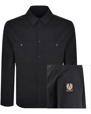 Belstaff Outpost Long Sleeved Shirt - Black