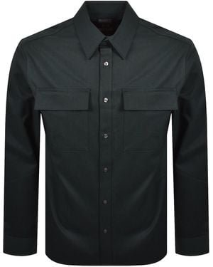 Calvin Klein Easy Fit Overshirt - Black