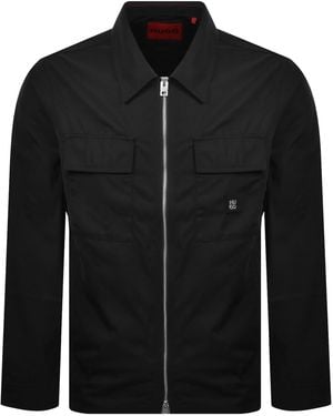 HUGO Elack Overshirt - Black
