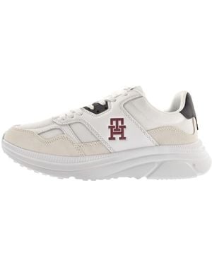 Tommy Hilfiger Modern Mix Runner Trainers - White