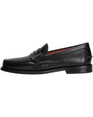 Ralph Lauren Alston Penny Loafers - Black