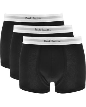 Paul Smith 3 Pack Trunks - Black