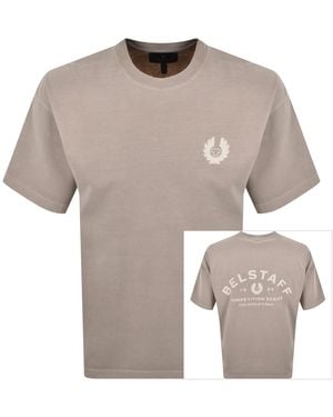 Belstaff Competition T Shirt Concrete - Grey