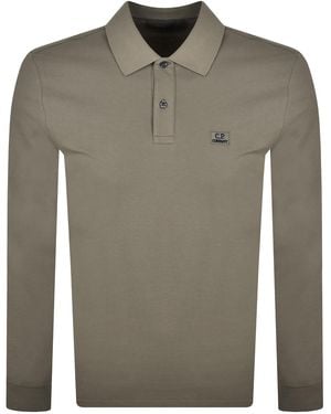 C.P. Company Cp Company Polo T Shirt - Grey