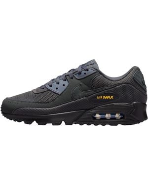 Nike Air Max 90 Premium Trainers - Black