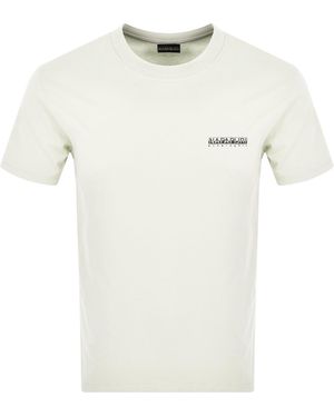 Napapijri S- Box T Shirt - White