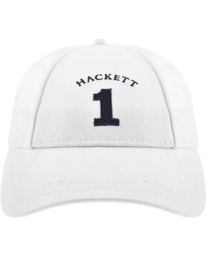 Hackett Heritage Number Cap Optic - White