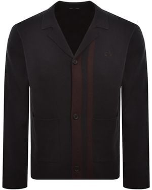 Fred Perry Knitted Blazer - Black