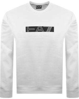 EA7 Emporio Armani Logo Sweatshirt - Gray