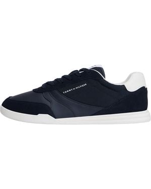 Tommy Hilfiger Logo Cupsole Trainers - Blue