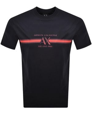 ARMANI EXCHANGE T Shirt - Black