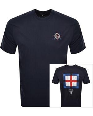 Marshall Artist Zero Twenty Six T Shirt - Blue