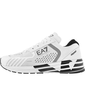 EA7 Emporio Armani Crusher Distance Trainers - White