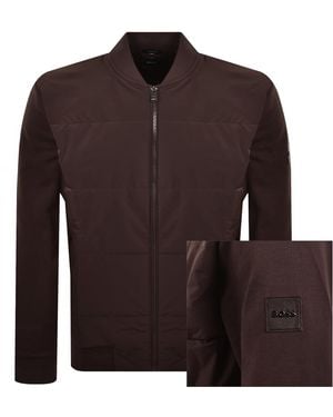 BOSS BUSINESS Boss H Skiles 100 Jacket Dark - Brown