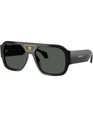 Versace Jeans Couture Versace 0Ve4508 Sunglasses - Black