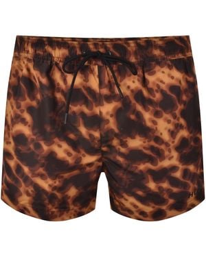 HUGO Kaleo Swim Shorts - Orange