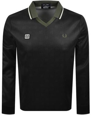 Fred Perry X Meyba Polo T Shirt - Black